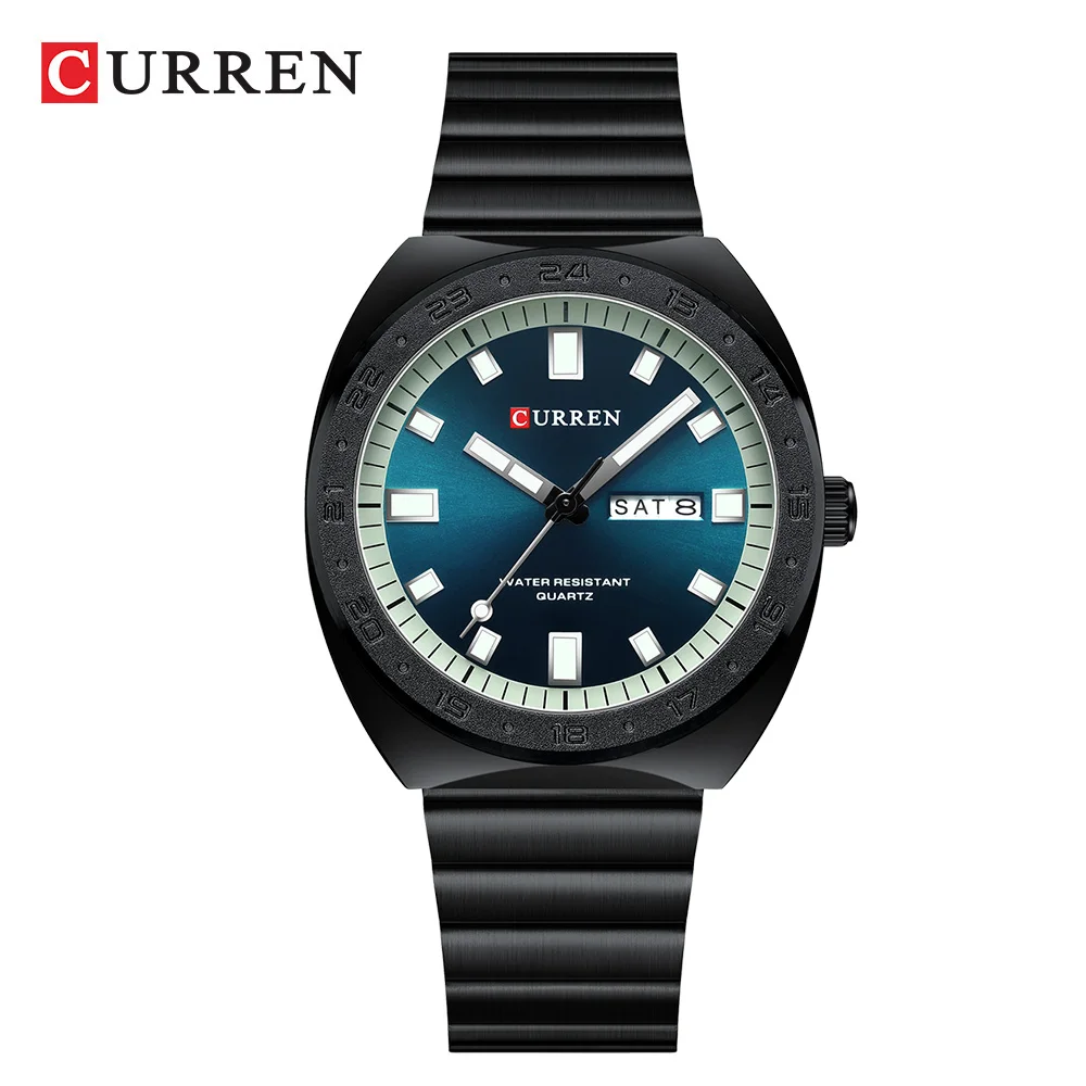 Relógio de Pulso Masculino MDUG Quadrado com Visor de Data, Estilo Militar Esportivo (vermelho)