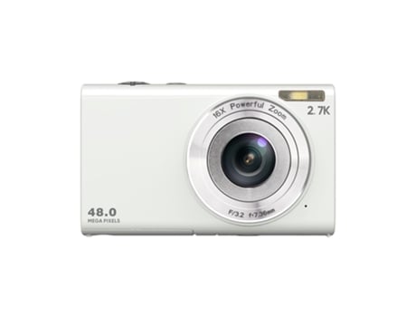 Câmara Digital De Alta Definição Com 48 Megapixels Câmara Compacta Portátil Para Uso Doméstico, Estudantes E Crianças Zyntratech