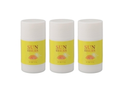 3pcs Protetor Solar Em Bastão 40g Para Rosto E Corpo Com Hidratação E Proteção Uv