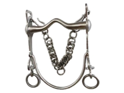Cromado Barra Curvada com Boquilha Macia Vaquero Prateado 13.5 Cmmarjoman Distribucion