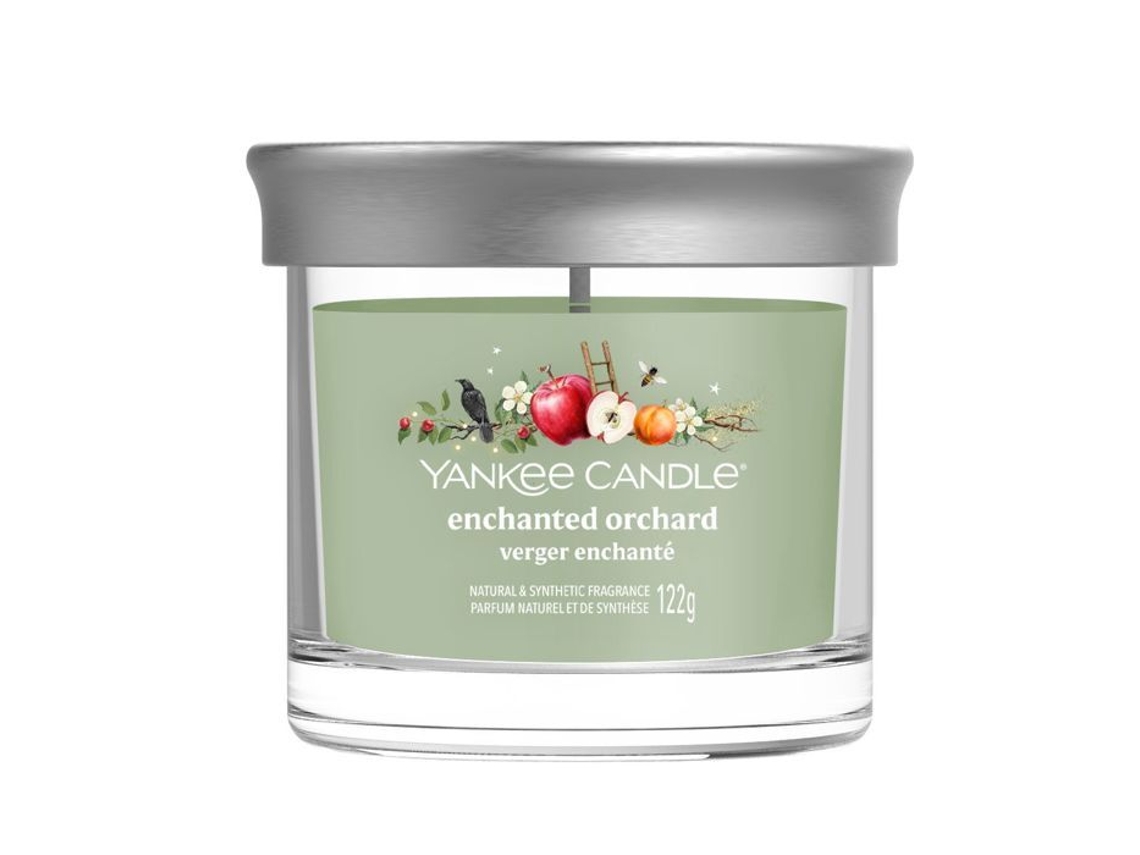 Yankee Candle Vela Tumbler Pequena Em Vidro Signature Enchanted Orchard