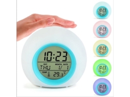 Despertador BRILVIBERA para Quarto de Meninas, com Luz, Função Soneca