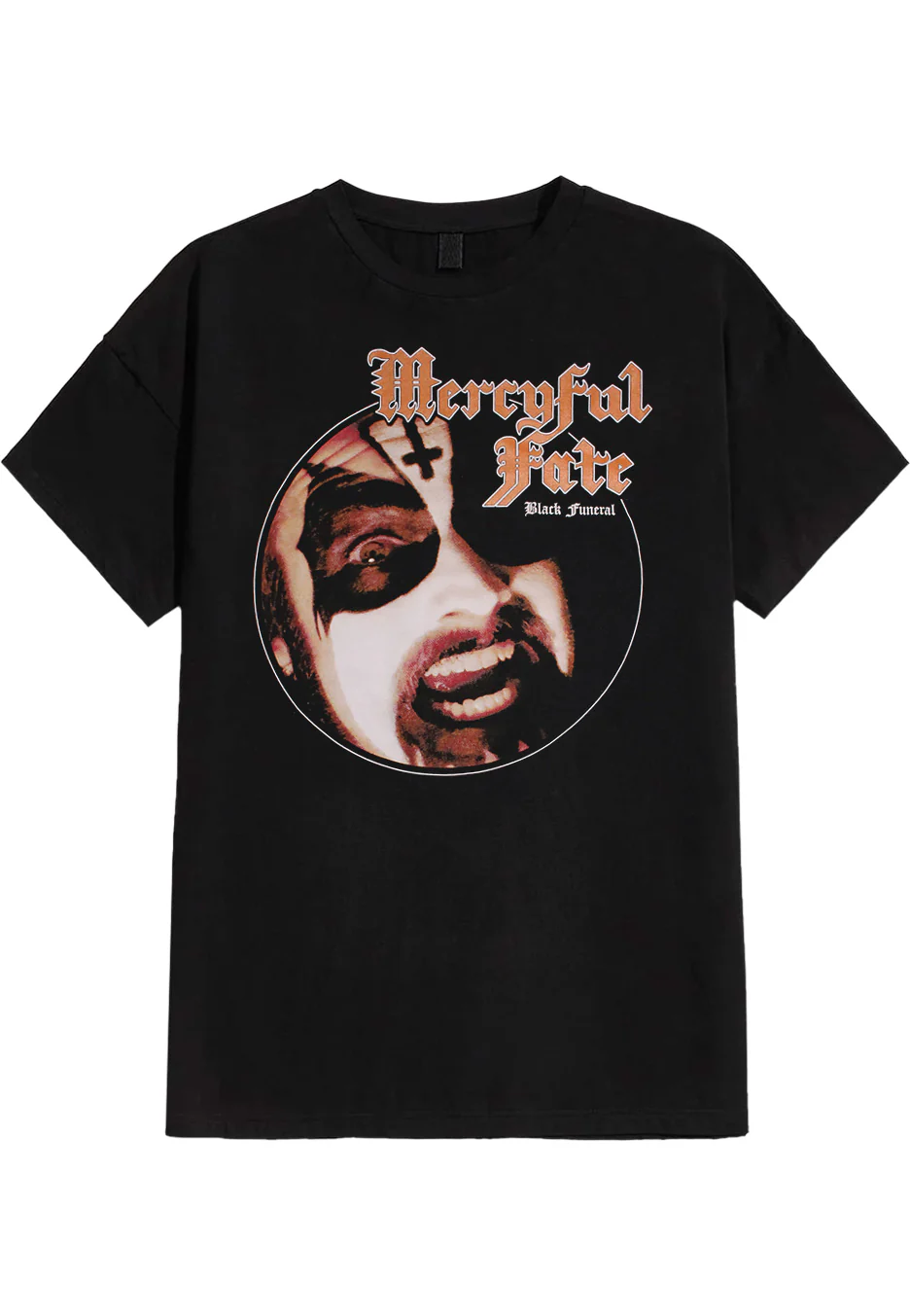 Sizexl Mercyful Fate - Black Funeral Cover - T-shirt Unisex Adults