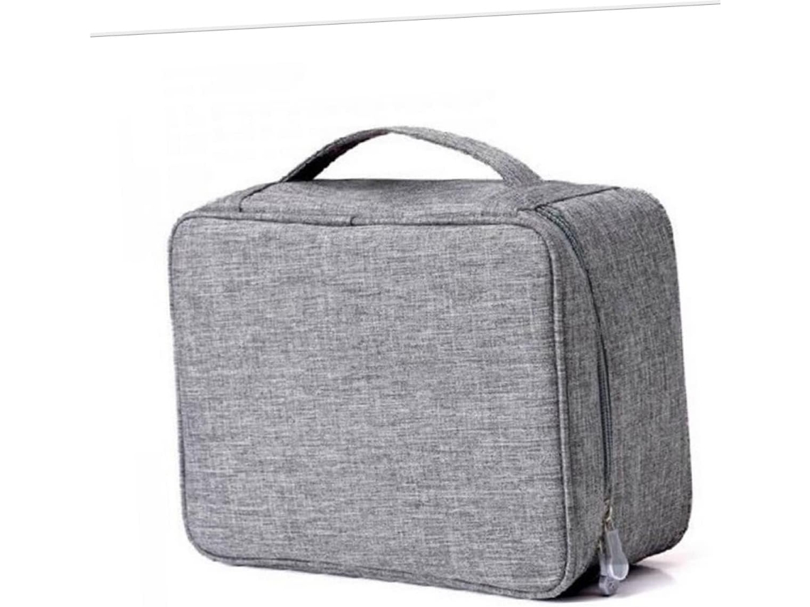 Bolsa De Armazenamento Multifuncional Portátil Em Lona Para Organizar Fones De Ouvido Bolsa De Armazenamento Multifuncional Portátil Em Gokoco