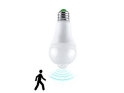 Lâmpada Led E27 Com Sensor De Movimento Infravermelho, Lâmpada De Economia De Energia Automática, Lâmpada Decorativa Noturna Brilvibera