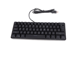 Teclado Gamer Usb Com Retroiluminação Rgb 61 Teclas Para Laptop E Desktop V700