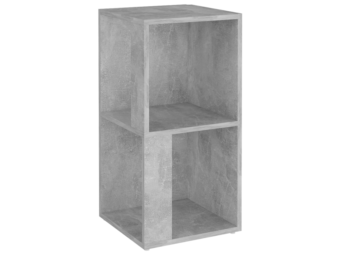 Corner Cabinet, Corner Cabinets Vidaxl Cinzeto Madeira Processada (33 X 33 X 67 Cm)
