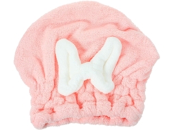 Touca Estilo Turbante Para Cabelos Secos, Feita De Fibras Macias E Altamente Absorventes.
