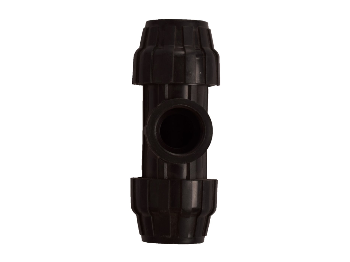 Te Rosca Hembra De Polietileno Para Tubería De Riego Por Goteo - Varias Medidas Pack 10 Uds 25mm X 3/4"