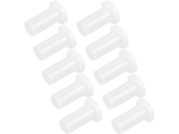 Conjunto De 10 Buchas Plástico Para Dobradiças Portas Geladeira, Resistentes Ao Desgaste E Com Redução De Ruído, 7mm
