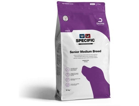 Ração para Cães  (14 Kg - Seca - Porte Médio - Sénior)