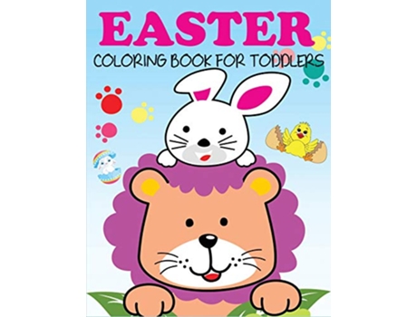 Livro Easter Coloring Book for Toddlers de Blue Wave Press (Inglês)