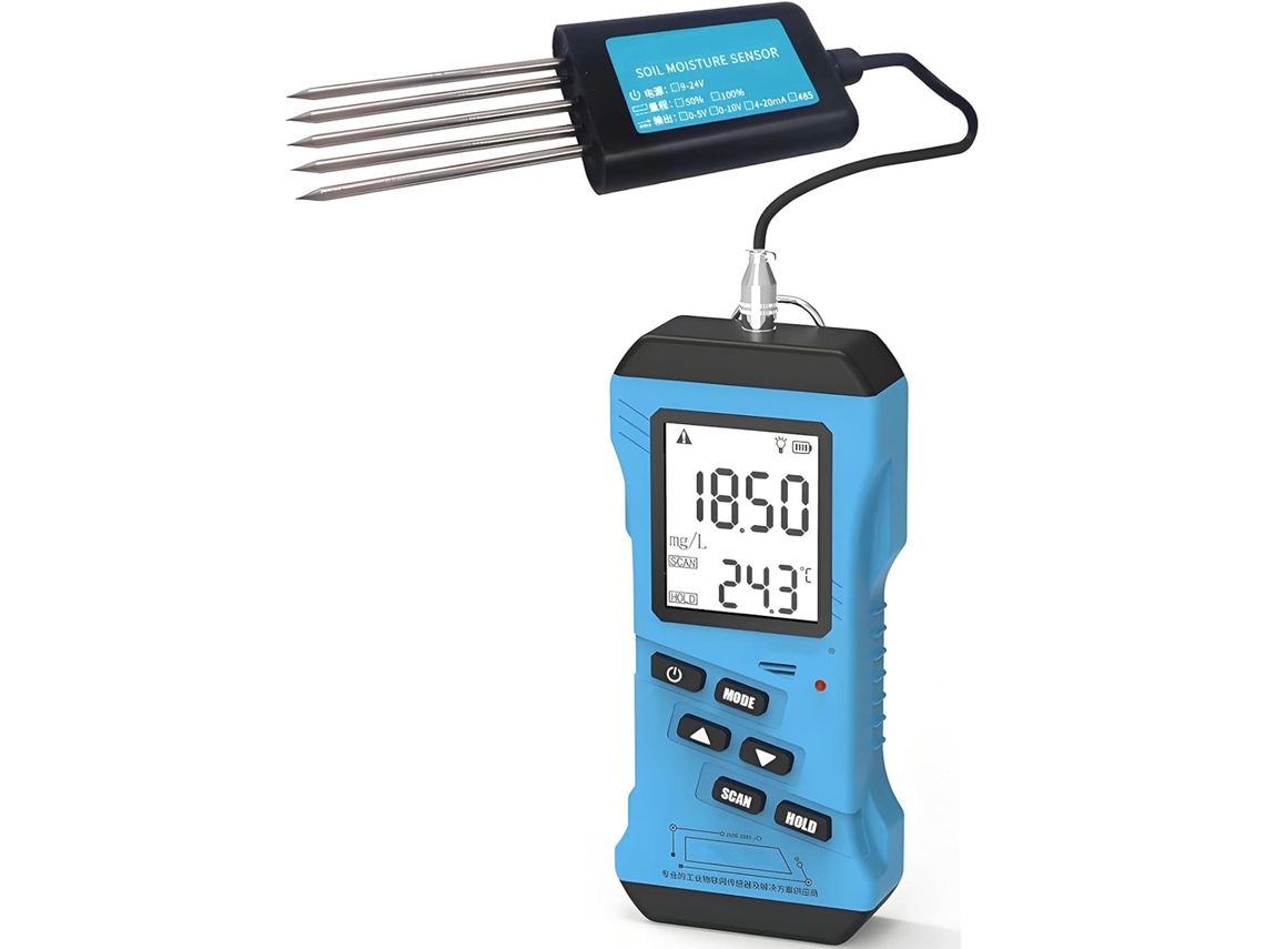 Medidor De Umidade Do Solo Digital Portátil, Testador | Dispositivo Para Teste Rápido 7em 1-detecta