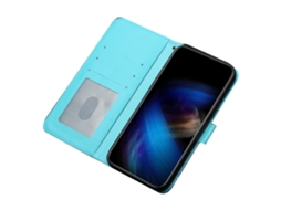 Capa Mármore Para Iphone 15 Pele Sintética Verde