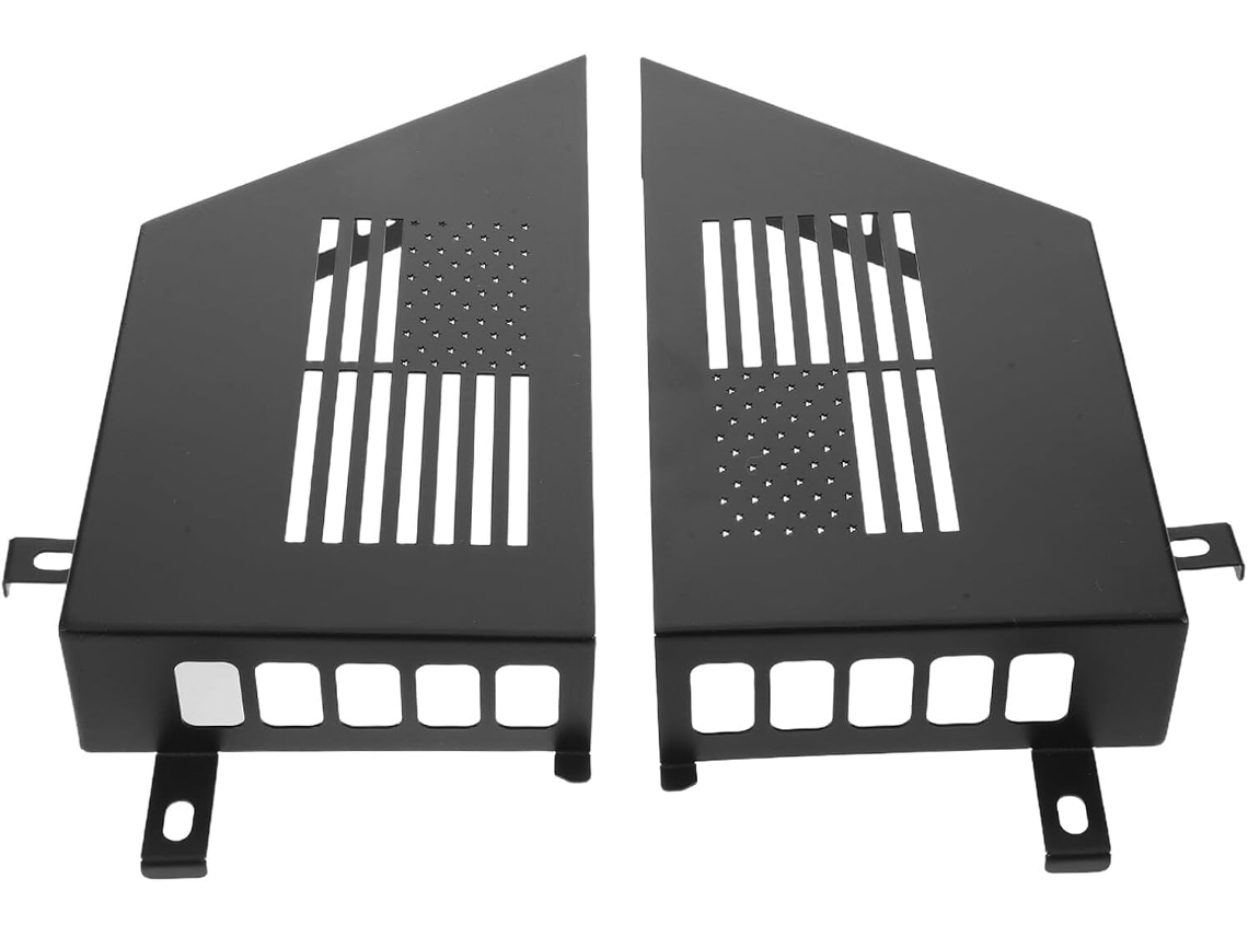 Conjunto de 2 caixas laterais em aço inoxidável para Jk Insert Portas