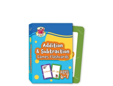Livro Addition amp Subtraction Games Flashcards for Ages 6-7 de CGP Books (Inglês)