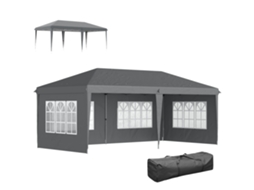 Gazebo 5x3m com Paredes Extensíveis ZACHARY
