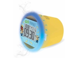 Rádio Despertador LEXIBOOK Minions CS100DES Olfativo (Amarelo -  Digital - Função Snooze - Pilhas) — Digital | FM