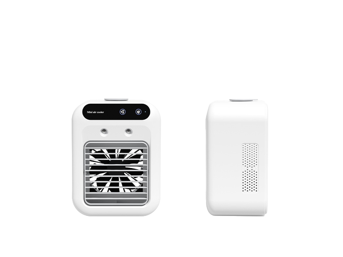 Laxiscreed Mini Ar Condicionado Portátil Para Quarto E Escritório, Ventilador Com Névoa E Umidificador