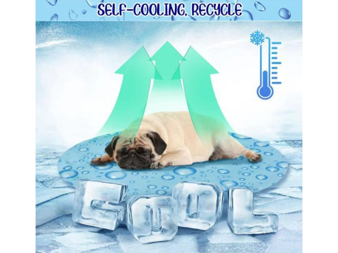 Tapete Refrescante, com Gel, para Cães e Gatos, Autorefrescante AQUAFORGE