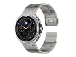 Pulseira De Aço Inoxidável Com Fecho Magnético Para Samsung Galaxy Watch8 / Watch8 Classic