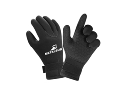 Luvas Spider 3 Mm Neoprene Preto Xlmetalsub