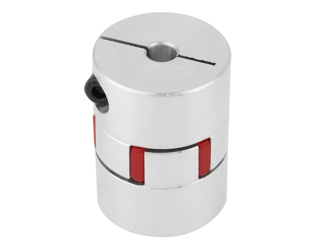 Acoplador Flexível De Eixo Aranha Od30xl40mm Para Motor Cnc Passo (6.35x12mm)