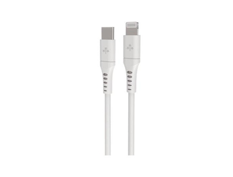 Cabo USB AC Lightning Hune Eco 100 cm Branco