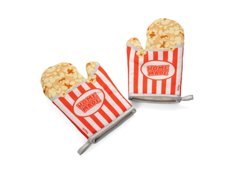 FISURA Luvas de Forno Originais Popcorn 2 Luvas para Cozinhar Resistentes Ao Calor