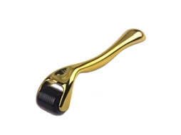 Rolo de Microagulhas em Liga de 540 Titânio para Reparo Facial 0.2 Mm Dourado XIAOMOYU