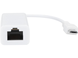 Adaptador Ethernet Micro Usb Para Rj45 Com Carcaça Em Abs, Porta Placa-mãe 1.3/w Micro-aquaforge