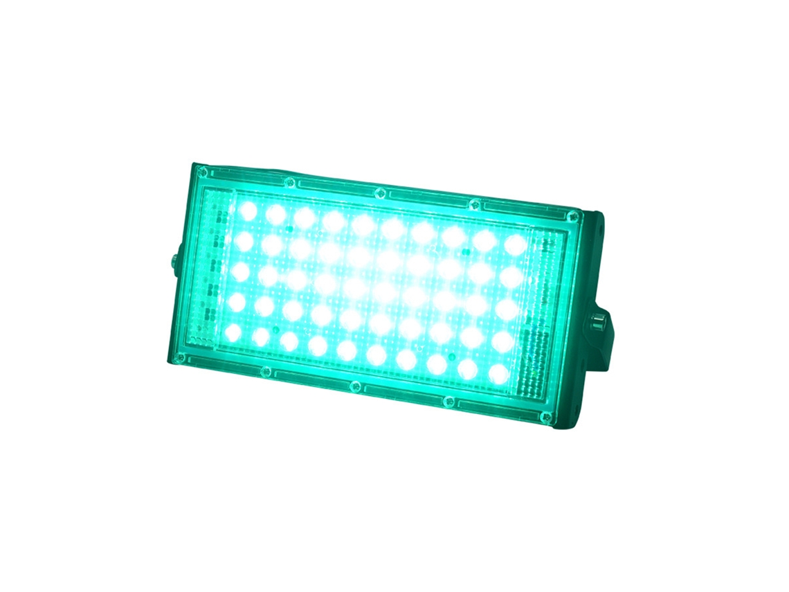 Lâmpada de projeção LED 50W RGB IP66 impermeável para exterior festas casamentos palcos S/MARCA