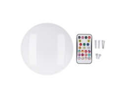 Rebe-lâmpada De Teto Led Embutida Rgb Com Controle Remoto 24w 3000k-6500k Ajustável Redonda Para Quarto Cozinha