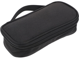 Bolsa De Armazenamento Portátil Multifuncional Para Cabos E Acessórios, Resistente E Durável Em Tecido Oxford Preto. Bolsa De Armazenam Gokoco