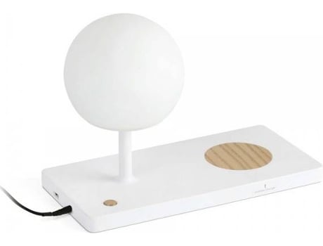 Candeeiro de Mesa  Niko (Branco - LED - 6.60 W - Cristal)