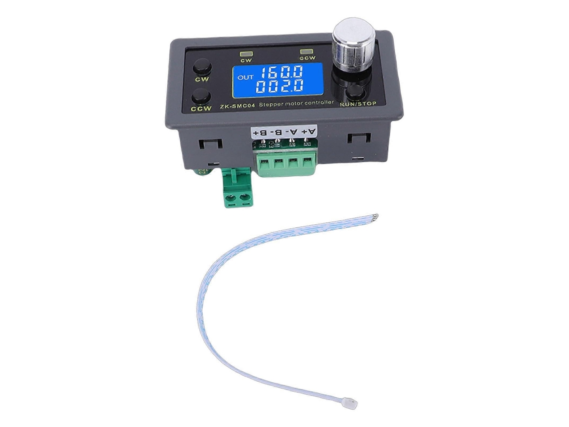 Controlador de driver de motor de passo 6.6a, módulo de controle de movimento integrado com display LCD para motores 42, 57 e 86.