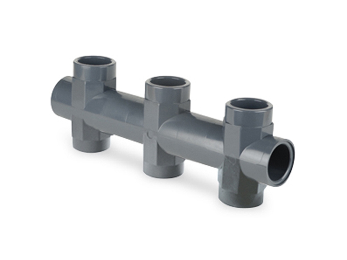 Coletor Pvc 6 Vias R/H 1 HIDROTEN