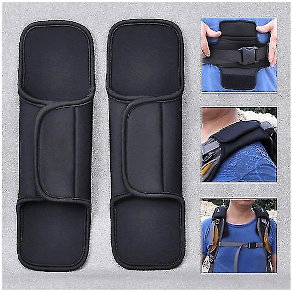 (pow Yeah!) Wabjtam 1 Par De Almofadas Antiderrapantes Acolchoadas Para Alça Ombro, Bolsa Transversal, Bolsa De Cintura Esportiva E Mochila