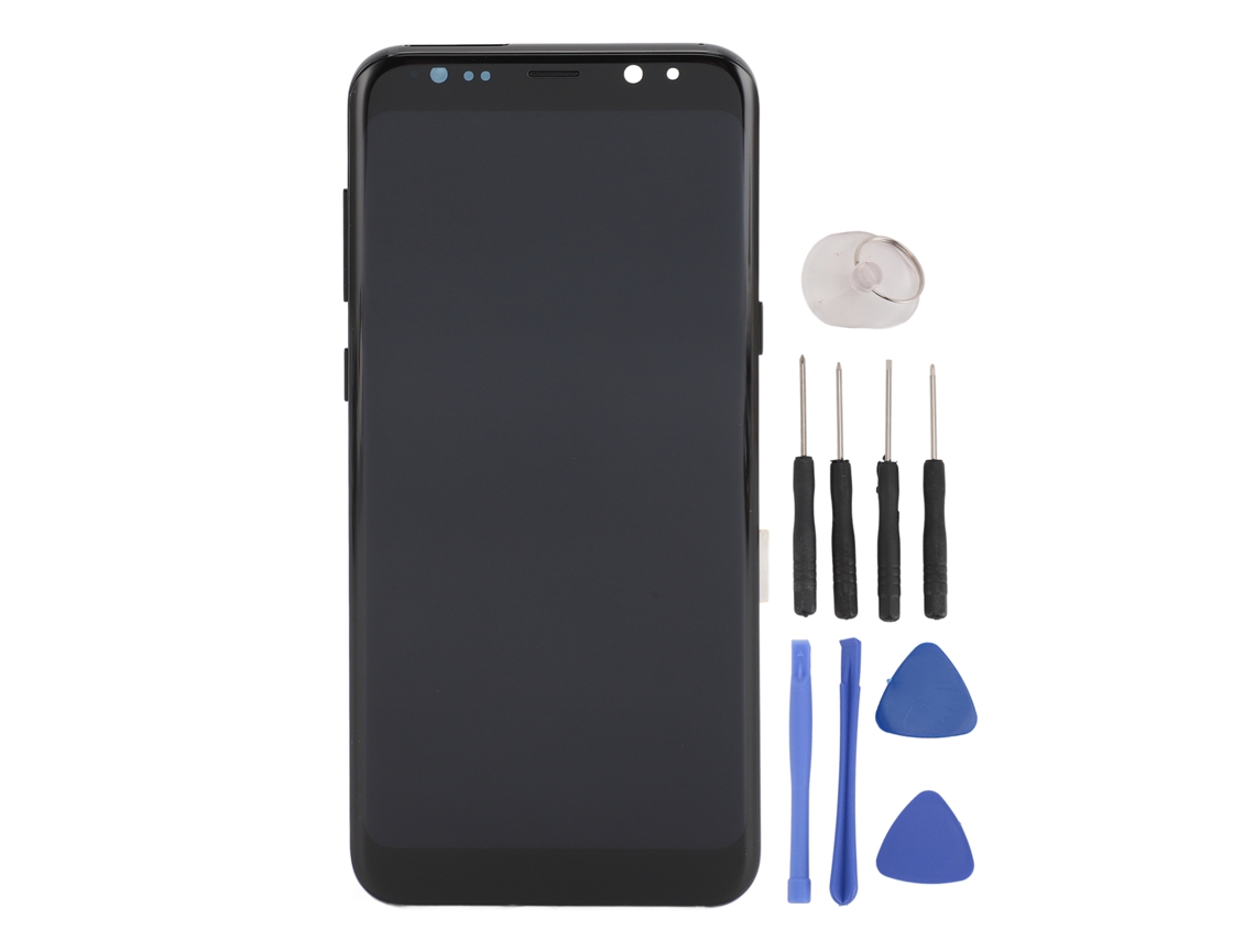 Montagem Tela Lcd LAXISCREED S8 Plus com Impressão Digital