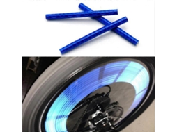 24 Clipes Refletores Para Raios De Roda De Bicicleta, Aviso Refletivo Olysi Shop