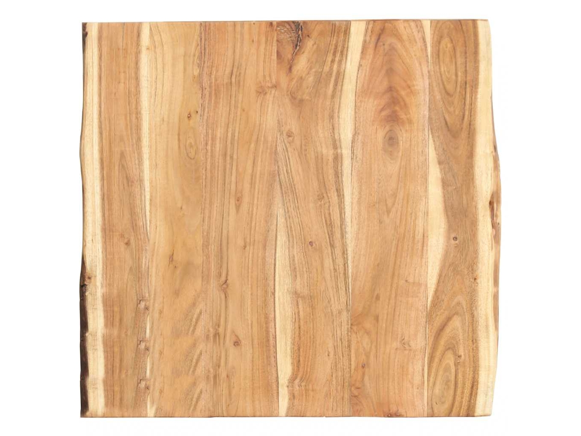 Vidaxl Tampo De Mesa 58x(50-60)x3,8 Cm Madeira De Acácia Maciça