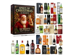 calendário de Natal Acrílico Decorativo Garrafas S/MARCA
