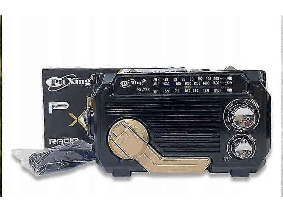 Bateria De Rádio Am, Fm Pu Xing Px 777 Solar