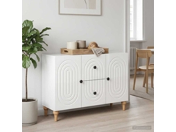 Vidaxl Gabinete Para Tv Com Gaveta Branco Brilhante 89 X 34,5 X 60 Cm