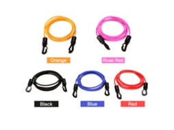 CORDA Elástica Bungee, 1,5m, 4mm, para Kayak, Canoa, com Ganchos, Acessório de Fixação Náutico S/MARCA