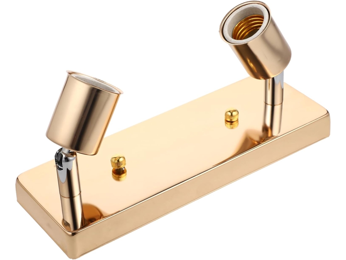 Suporte Para Lâmpada De Teto, Estrutura Metálica, Design Elegante, Fácil Instalação. Gokoco