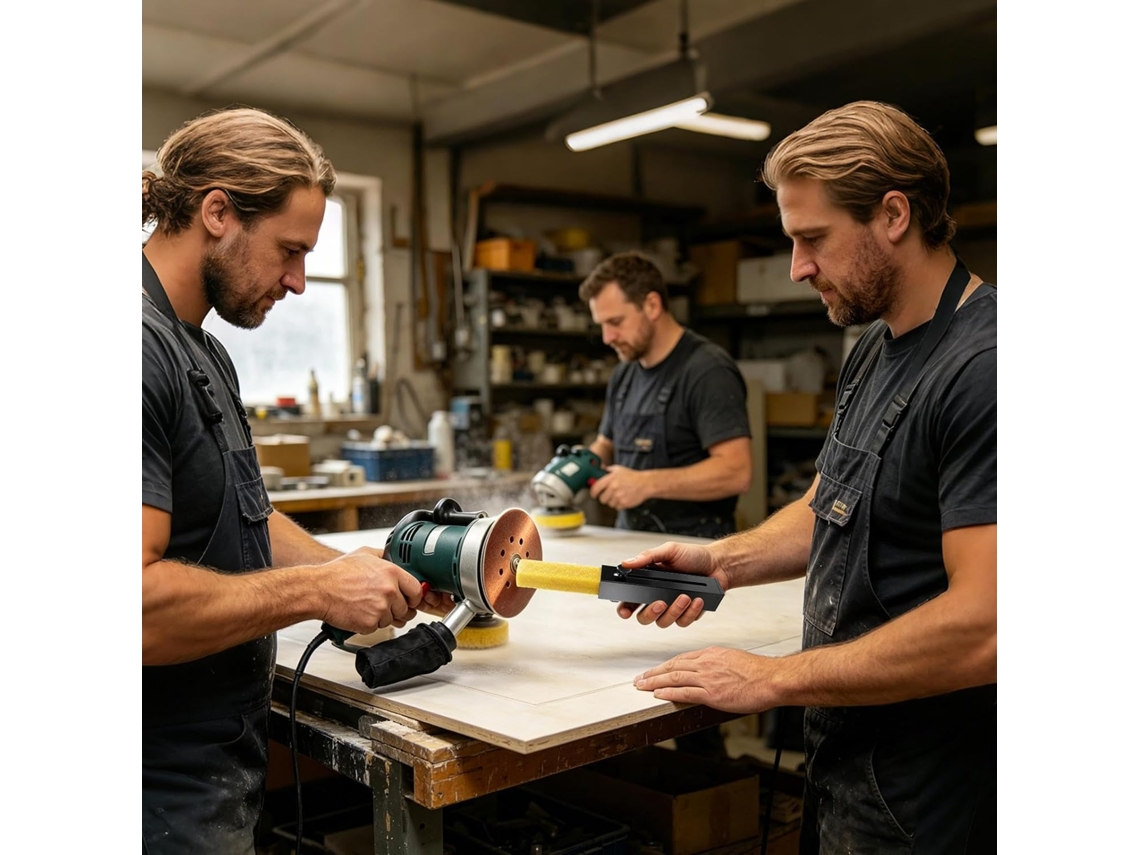 Lixa Quadrada De Material Natural Substituível Para Limpeza | Apagador De Tiras