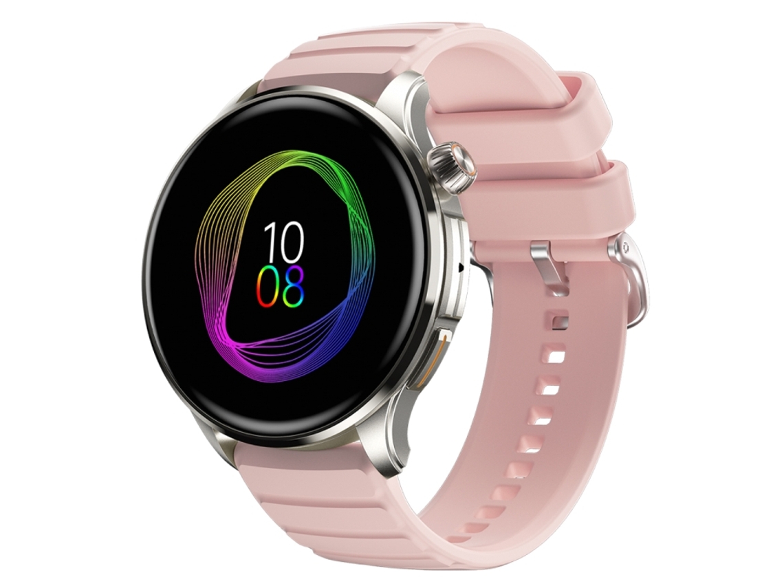 (rosa) Esportes Relógio 1, 43 Polegadas Bluetooth 5, 1, Sono Do Apoio/frequência Cardíaca/oxigênio Do Sangue
