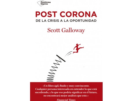 Livro Post Corona de Scott Galloway (Espanhol)