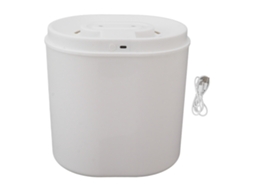 Humidificador de mesa silencioso 6L com duas nebulinas USB para quarto escritório viagem S/MARCA